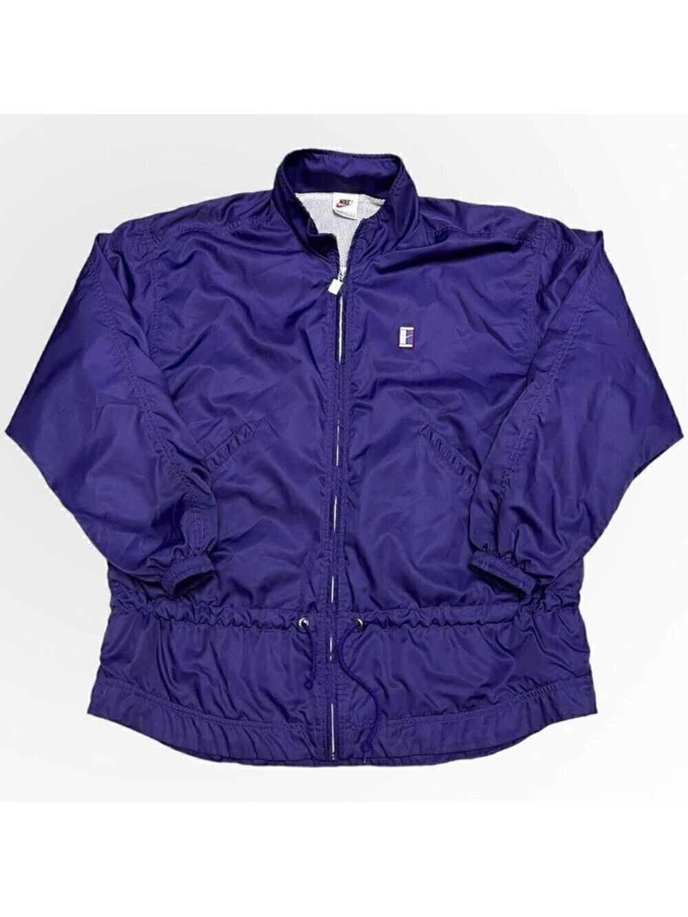 Nike VINTAGE 90s Retro Light Spring Windbreaker Designer Jacket - Women Medium
